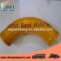 China pipe fitting bend 45 degree